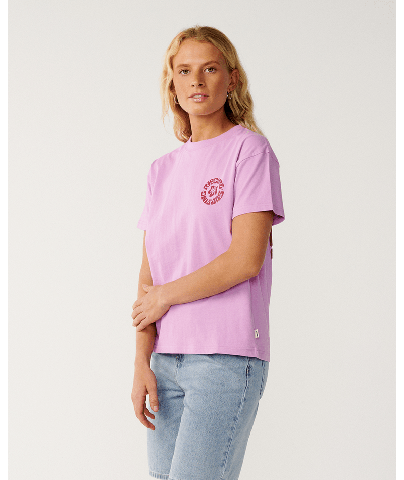 Rip Curl Surf Puff Party Pack Relaxed in BRIGHT LILAC