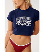 Rip Curl Retro Swell Baby Tee in NAVY