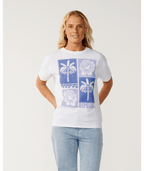 Rip Curl Bossa Nova Relaxed Tee in WHITE