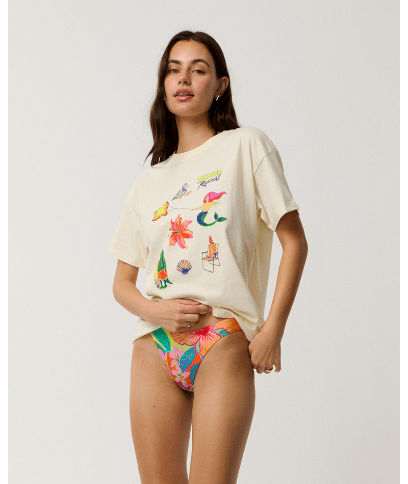 Rip Curl Desire Relaxed Tee in VANILLA