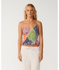 Rip Curl Bossa Nova Shirred Cami in MULTICO