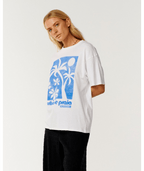 Rip Curl Paraiso Oversized Tee in White