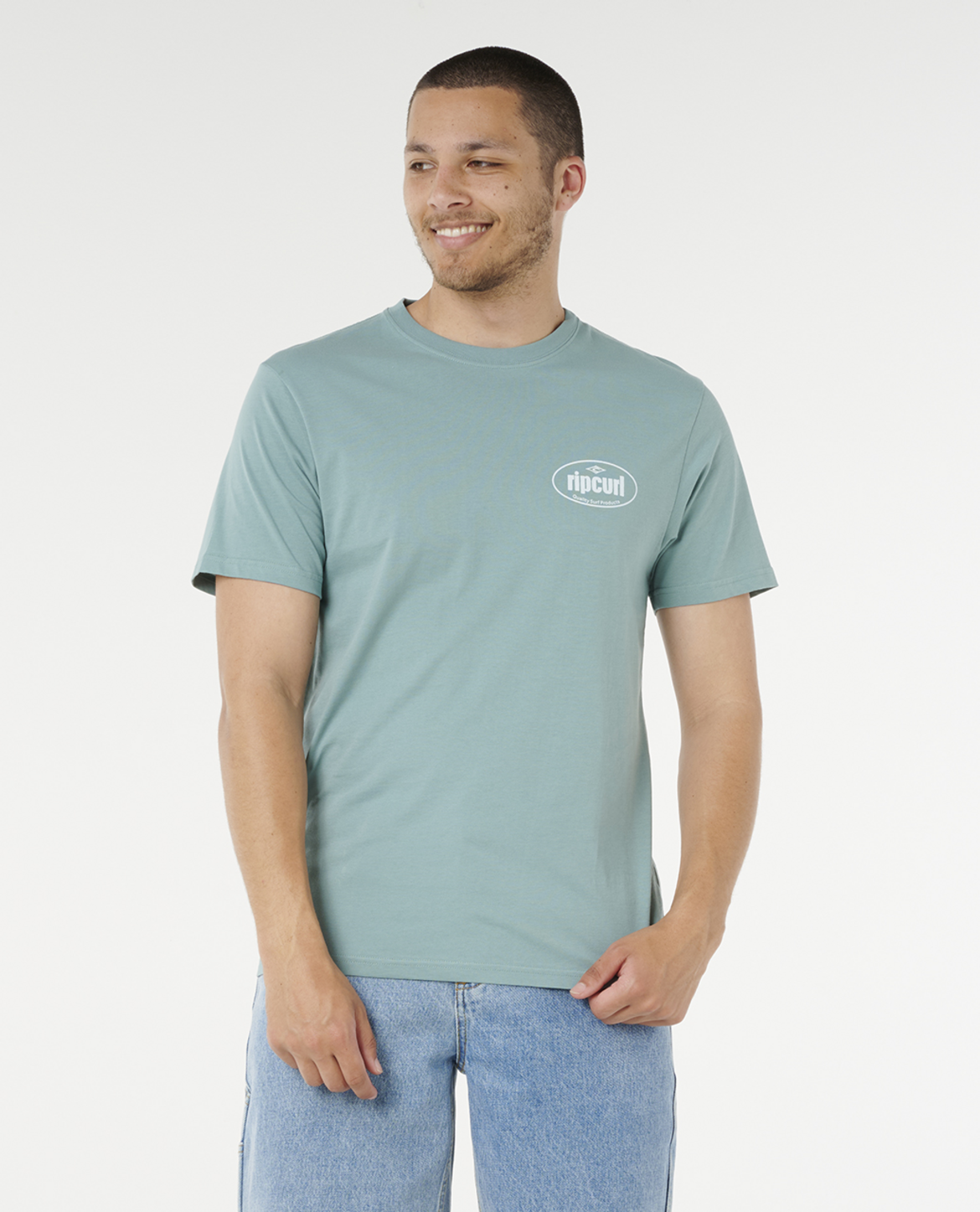 Rip Curl Everyday Tee in BLUE LAGOON