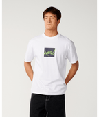 Rip Curl Rip Script Icon Tee in WHITE