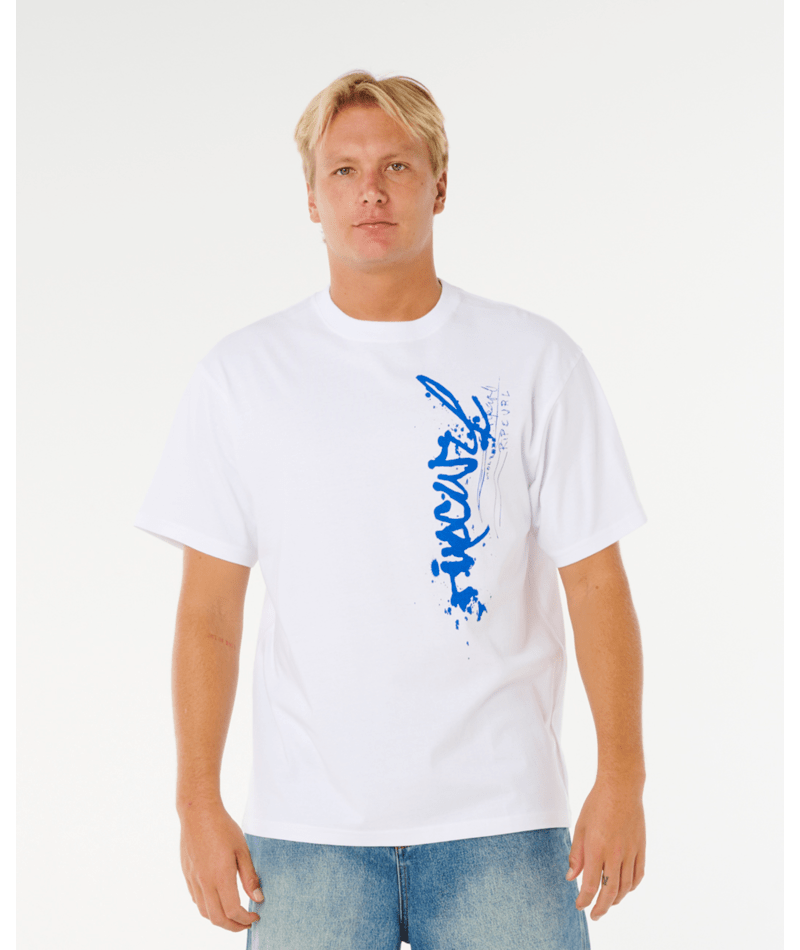 Rip Curl Medina Inner Visions Tee in WHITE