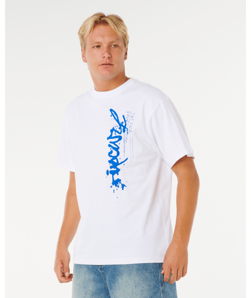 Rip Curl Medina Inner Visions Tee in WHITE