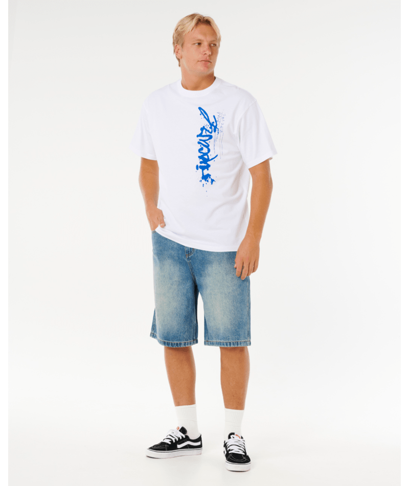 Rip Curl Medina Inner Visions Tee in WHITE