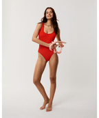 Rip Curl Vibe Surf One Piece in RED