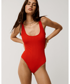 Rip Curl Vibe Surf One Piece in RED