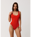 Rip Curl Vibe Surf One Piece in RED