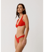 Rip Curl Vibe Surf Bralette in RED