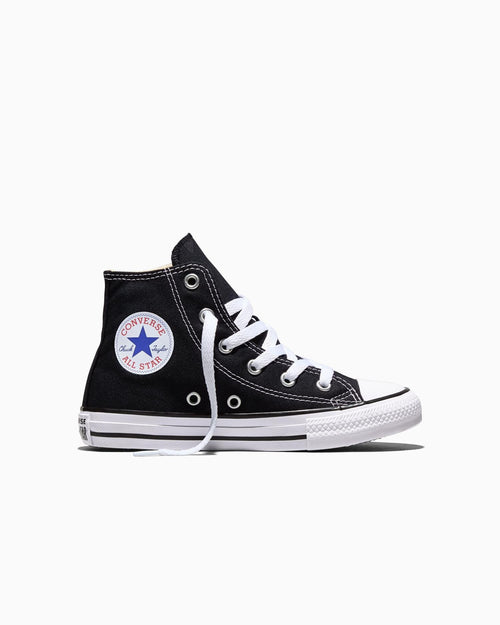 Converse Chuck Taylor All Star Junior High Top Black in Black