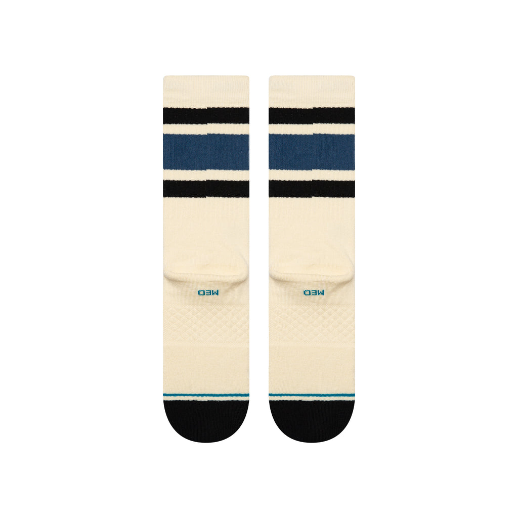 Stance BOYD CREW SOCKS - BUTTER in DARKROYAL