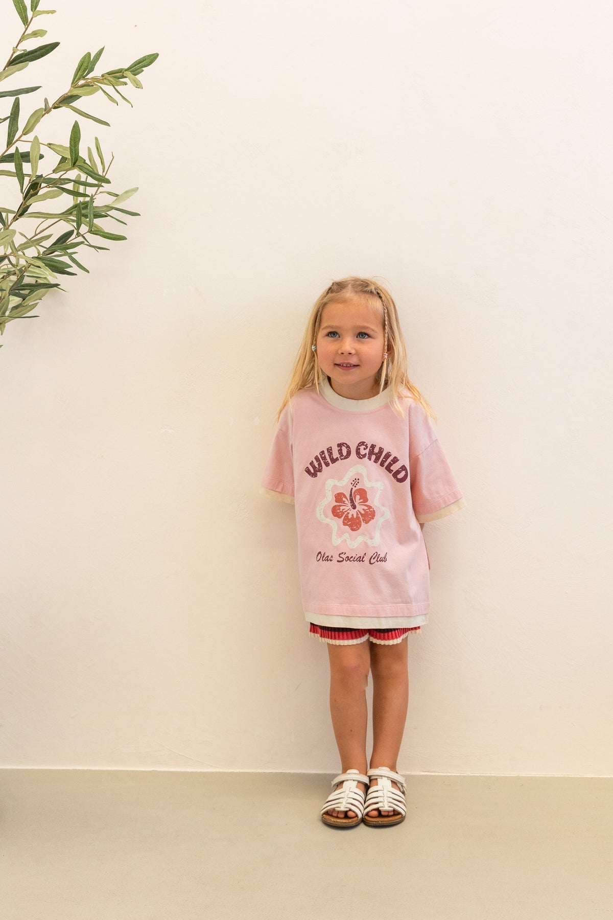 Olas Supply Co WILD CHILD MINI TEE in Single