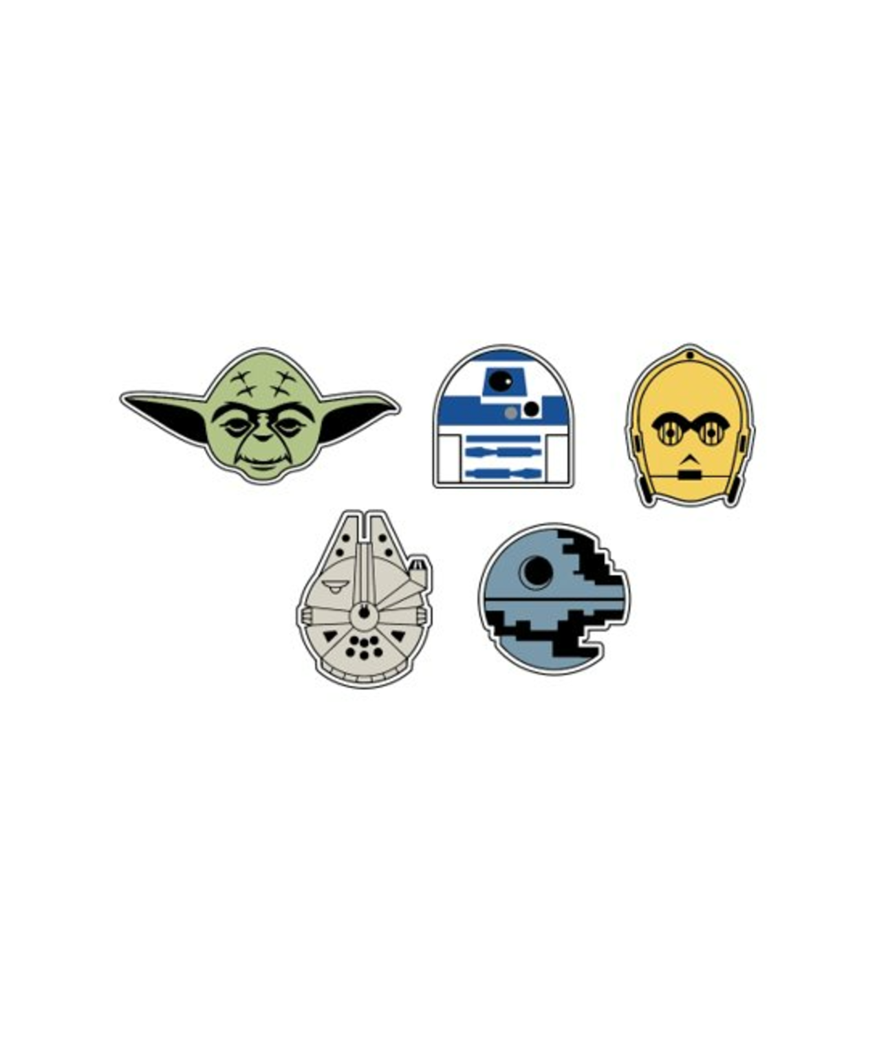 Crocs Star Wars 5pck in NO COLOR APPLICABLE