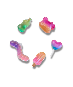Crocs Jelly Candy 5 Pack in NO COLOR APPLICABLE