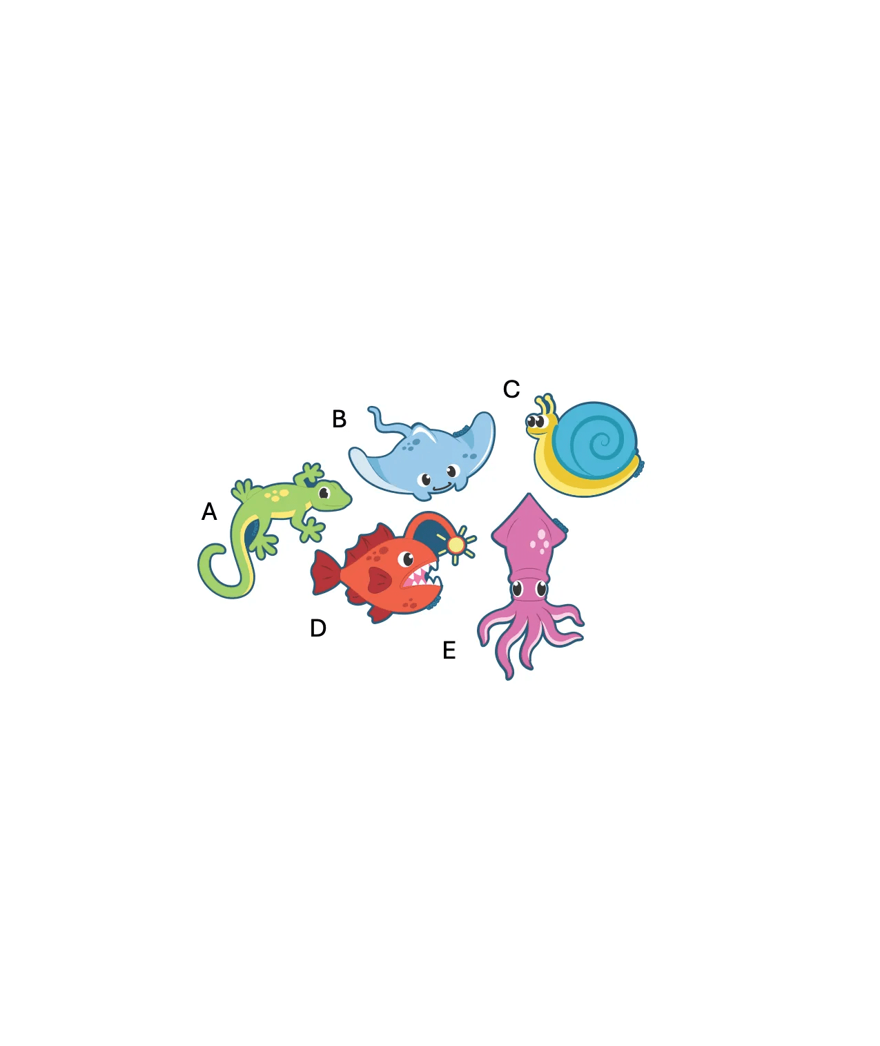 Crocs Tiny Cute Creatures 5 Pack in NO COLOR APPLICABLE