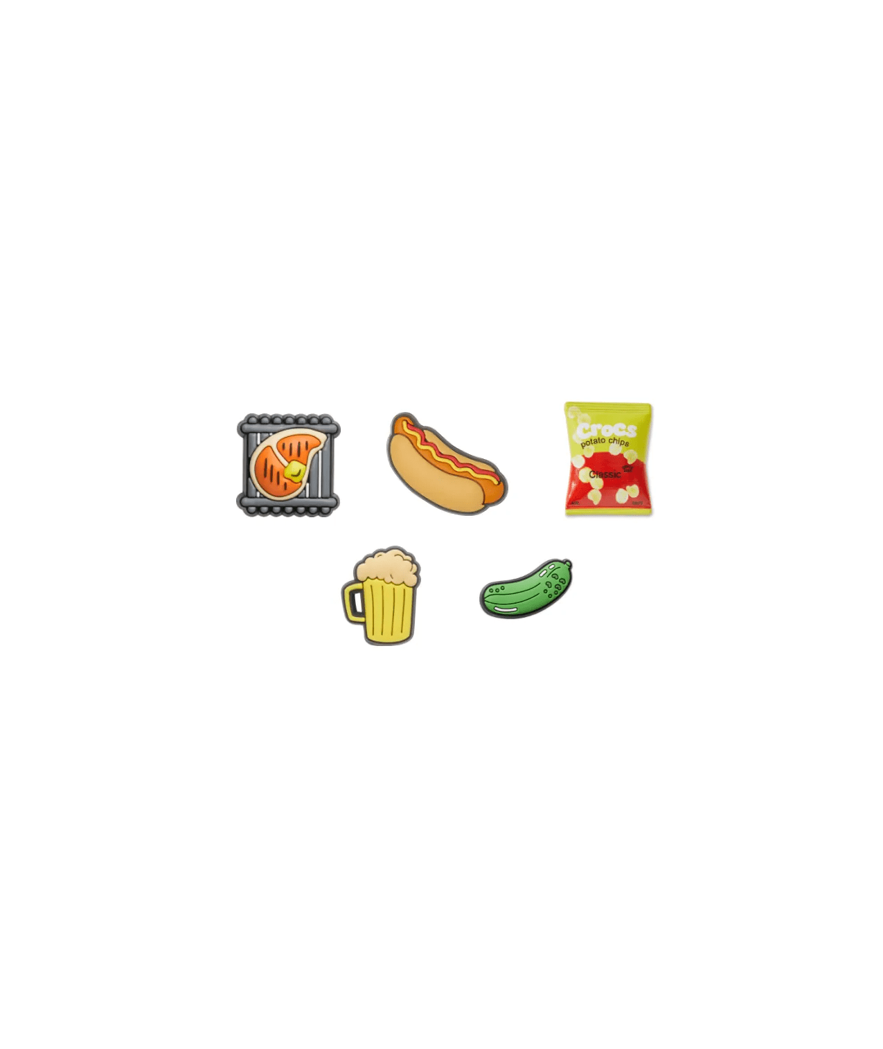Crocs Bbq And Beer 5 Pack in NO COLOR APPLICABLE