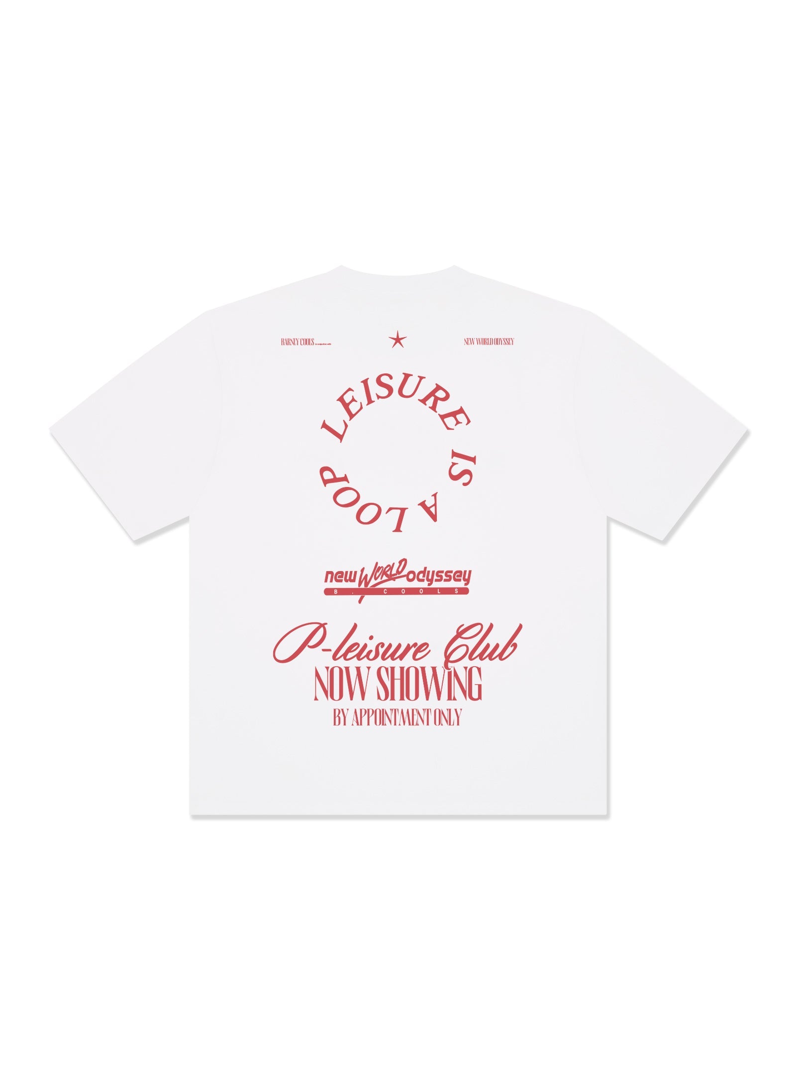 Barney Cools Loop Tee in White