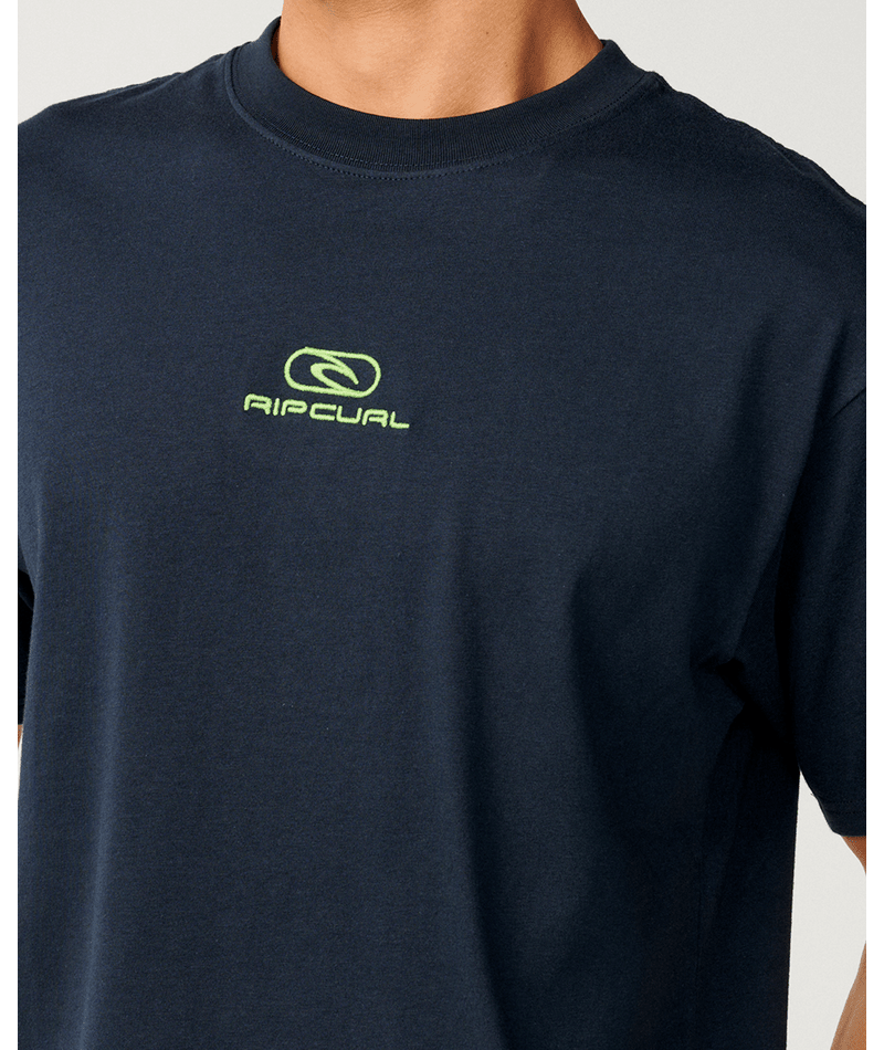 Rip Curl Pill Icon Tee in DARK NAVY