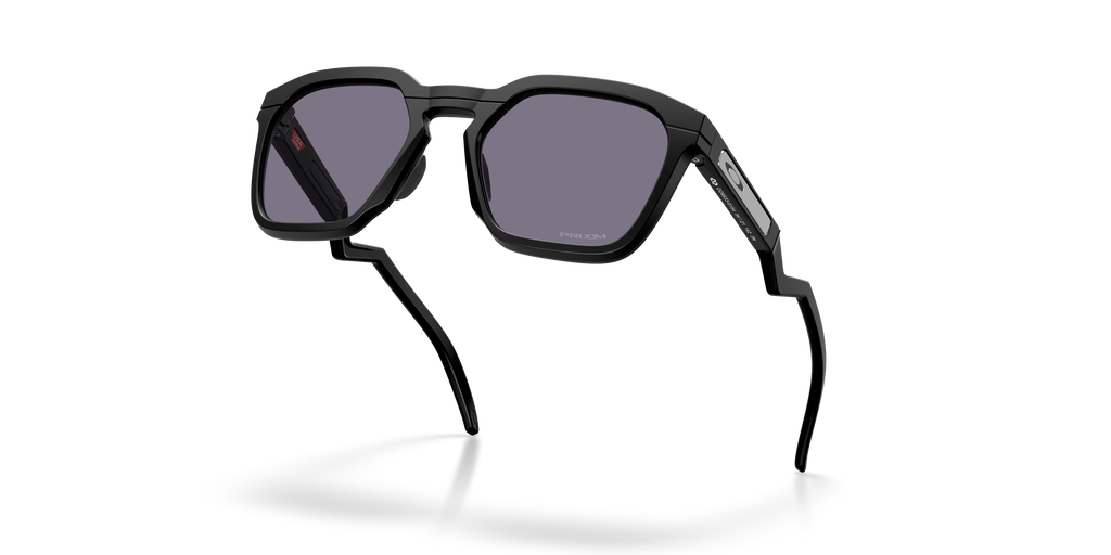 Oakley HSTN SQ MATTE BLACK PRIZM GREY in Matte Black