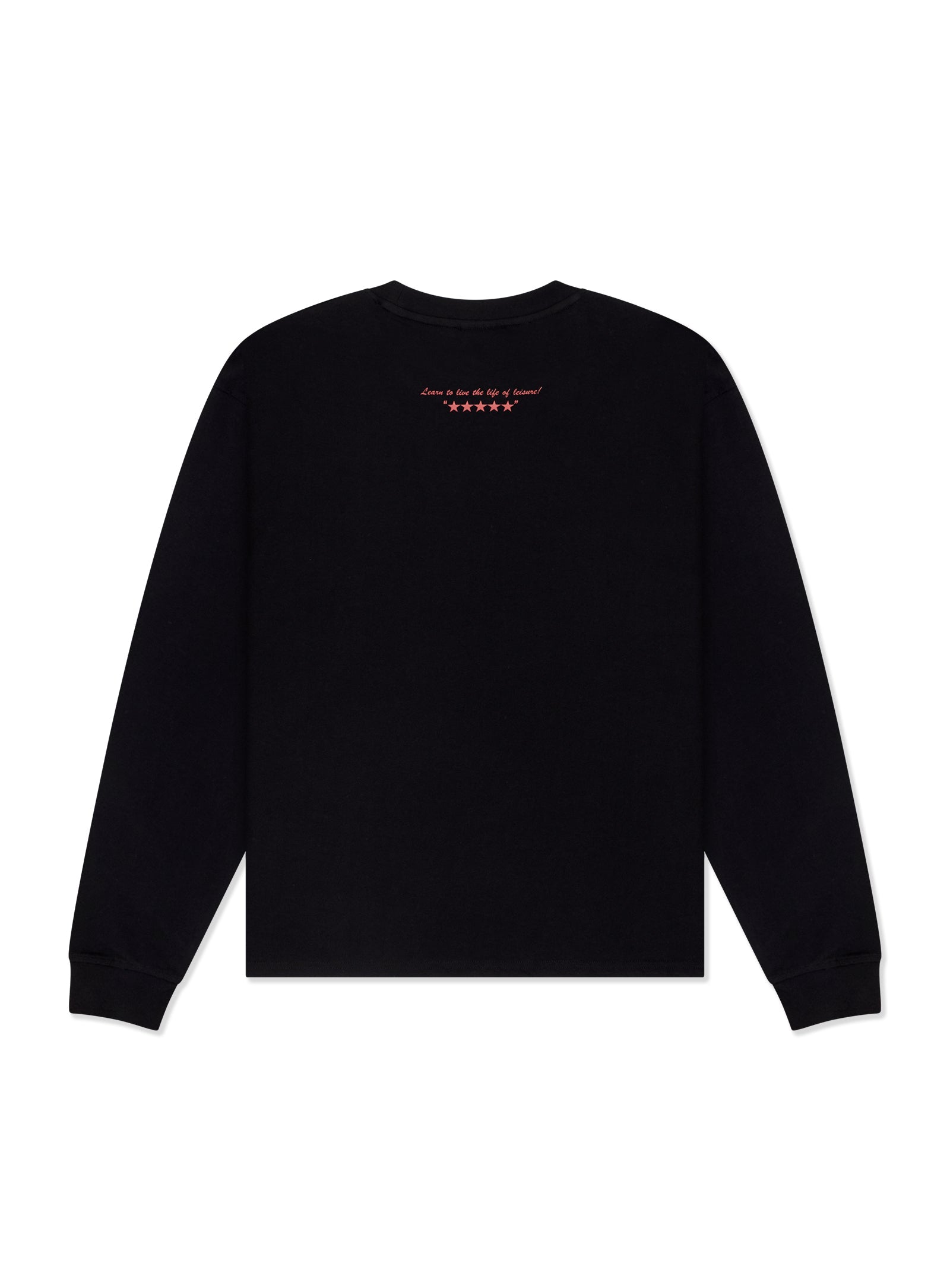 Barney Cools Script Crop Ls T-Shirt Black in Single