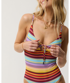 Rip Curl Retro Stripe Full 1pc in MULTI