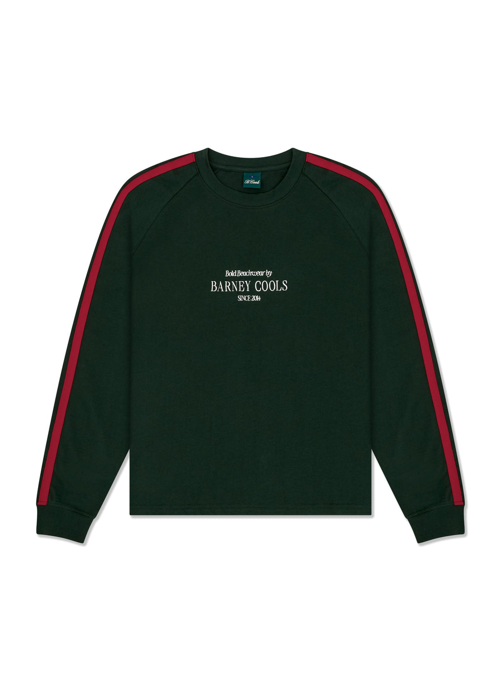 Barney Cools Bb14 Crop Ls T-Shirt Forest in Single