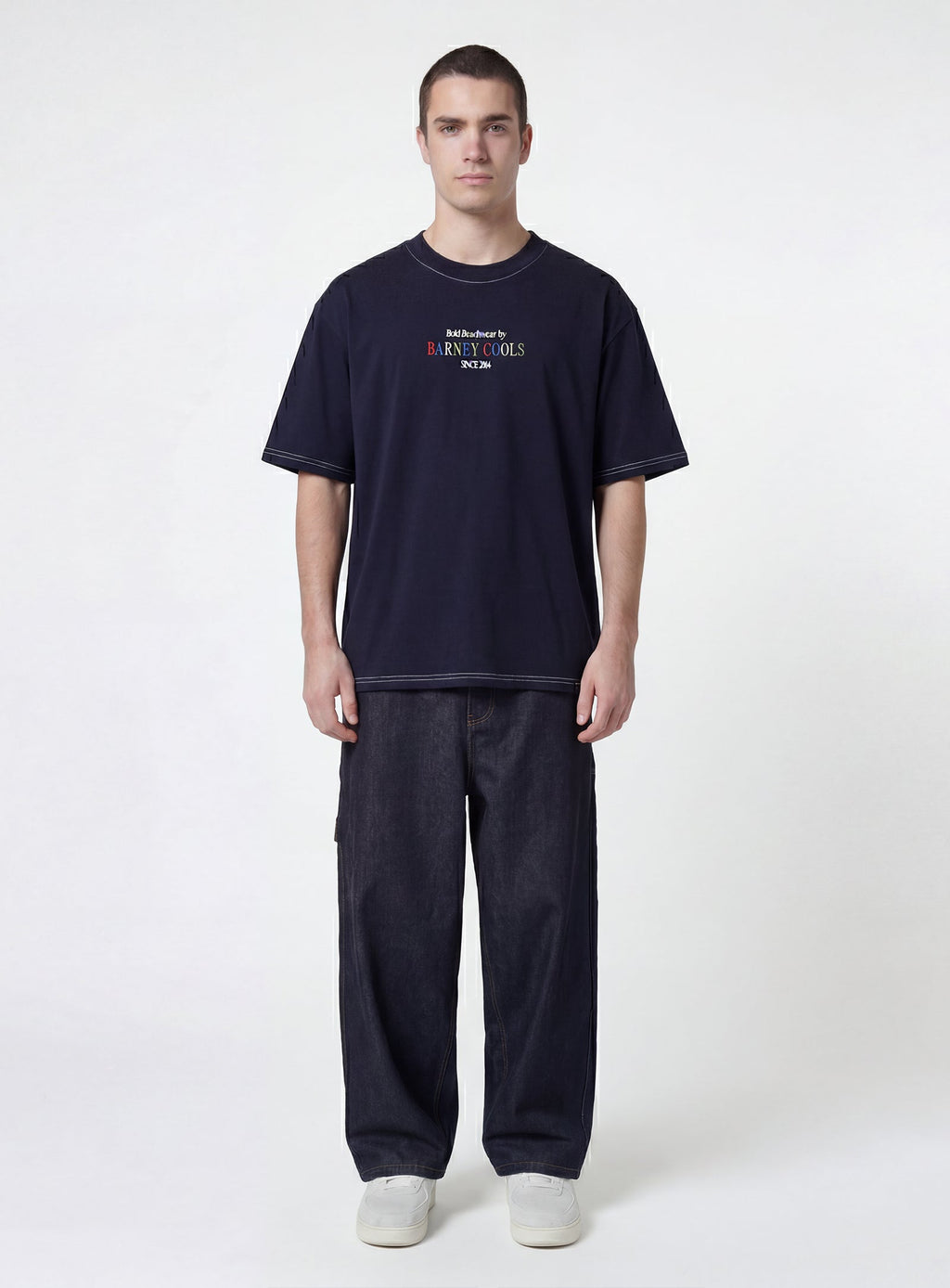 Barney Cools Bb14 T-Shirt Midnight in Single