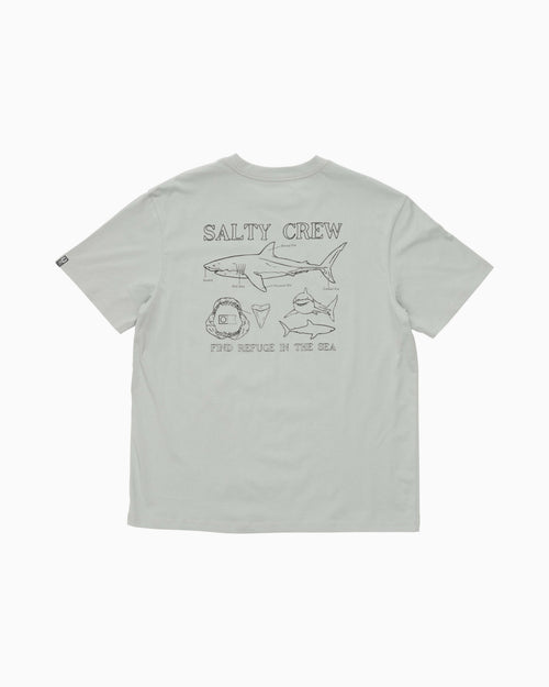 Salty Crew GREAT WHITE CLASSIC SS TEE in QUARRY