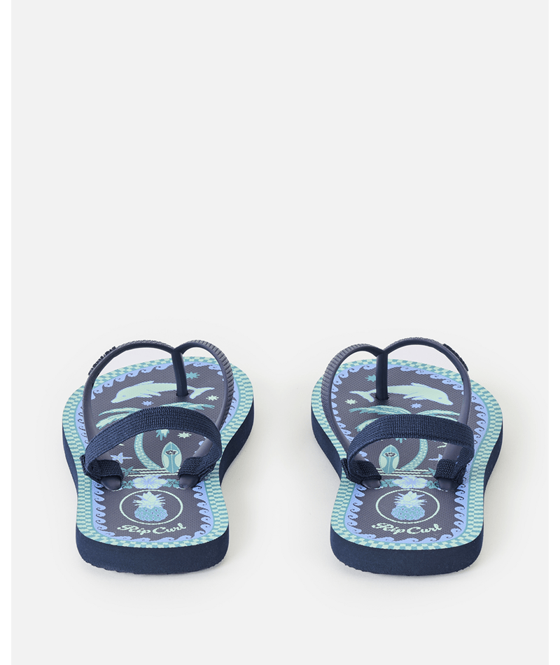 Rip Curl Mixed Bloom Open Toe-Girl in CORNFLOWER BLUE