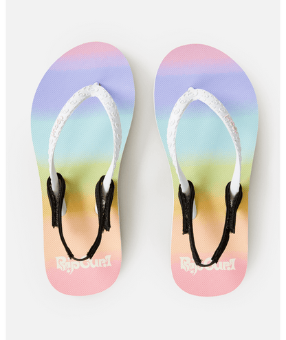 Rip Curl Mixed Bloom Open Toe-Girl in MULTICO