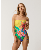 Rip Curl Bliss Bandeau One Piece in YELLOW