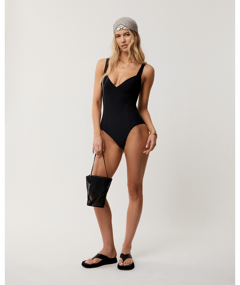 Rip Curl Premium Surf Multi Fit 1 Piece in BLACK