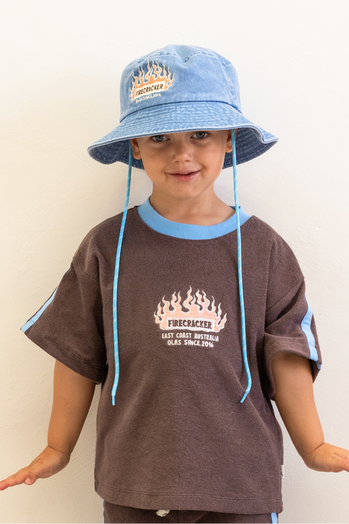 Olas Supply Co FIRECRACKER MINI BUCKET HAT in Single