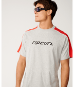 Rip Curl Archive Up Top Panel Tee in GREY MARLE