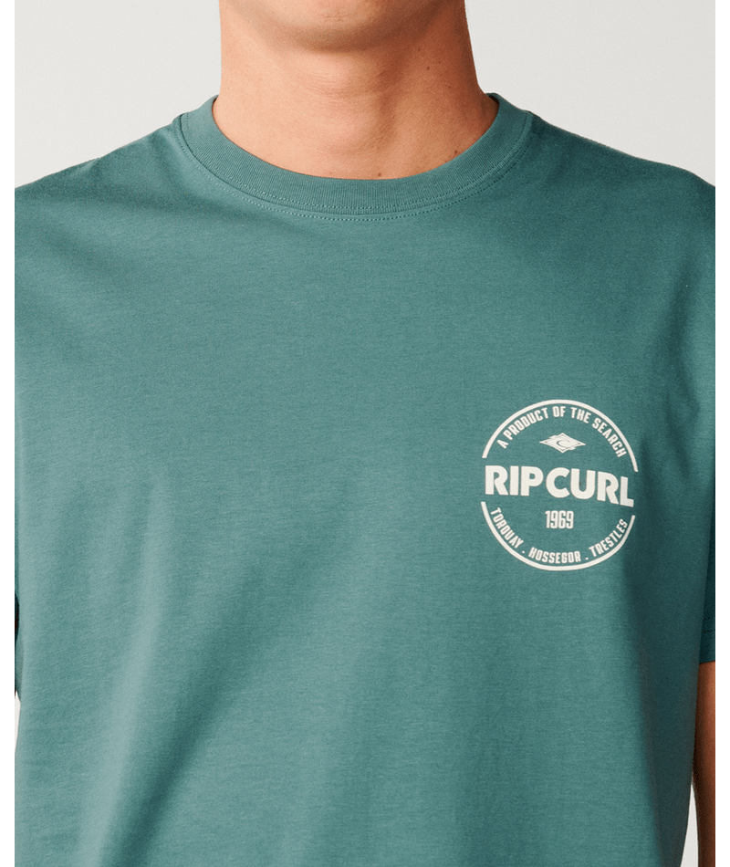 Rip Curl Staple Tee in MUTED GREEN