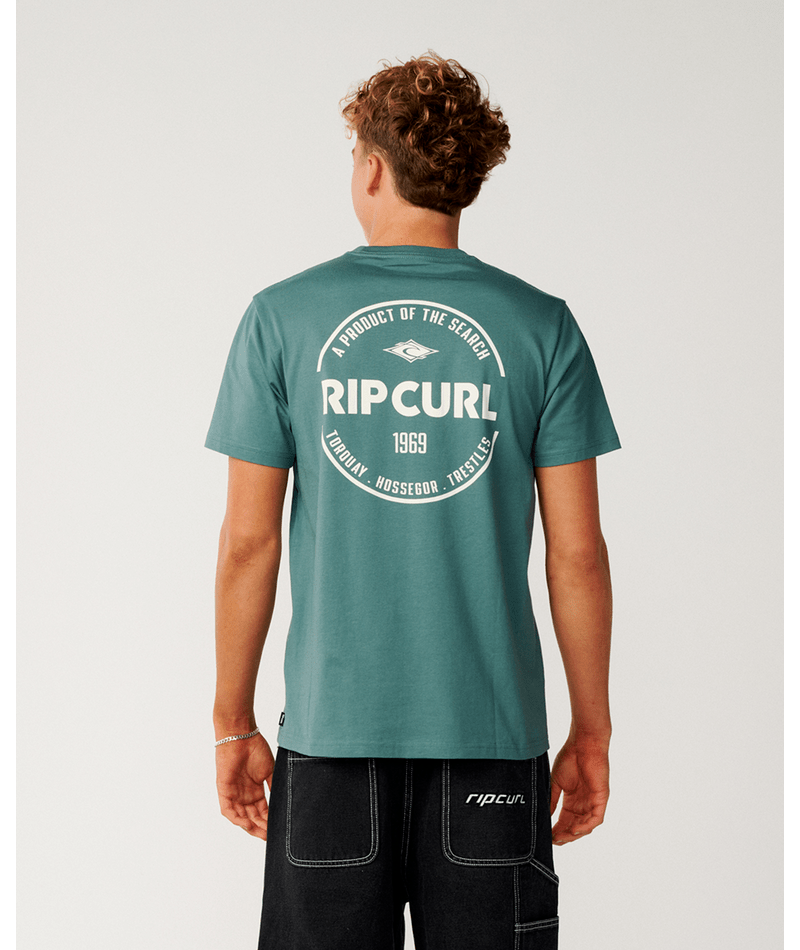 Rip Curl Staple Tee in MUTED GREEN