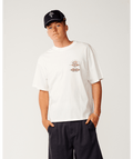 Rip Curl Disorder Boneyards Tee in BONE