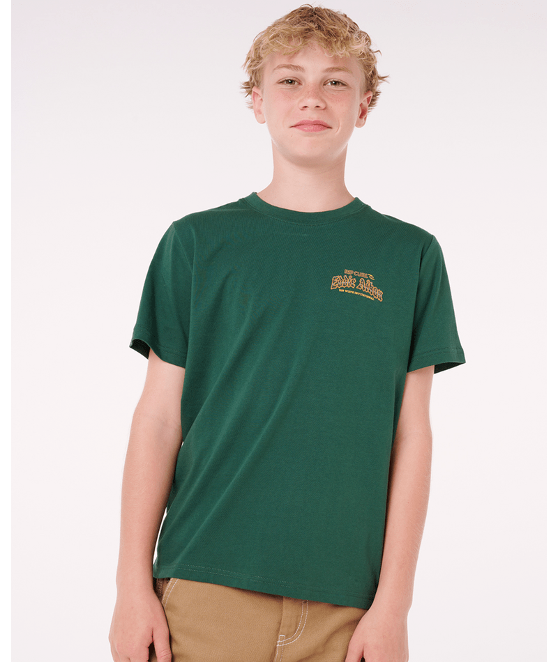 Rip Curl Ewg Poster Art Tee-Boy in GREEN