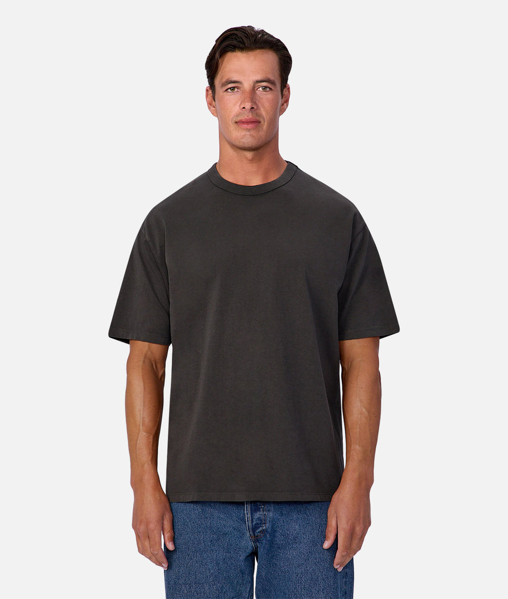 Industrie The Del Sur Tee - PD Black in PD BLACK