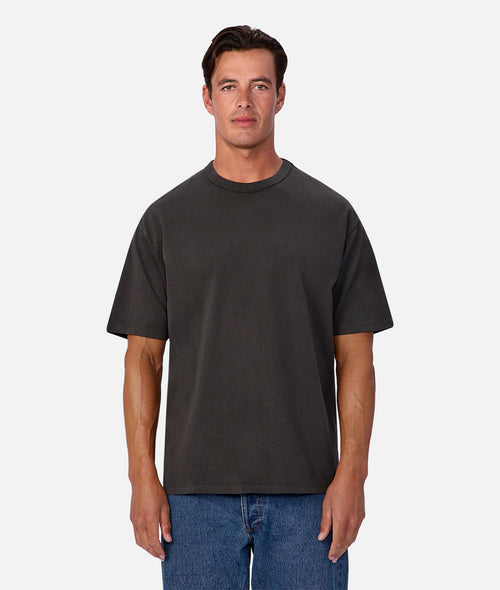 Industrie The Del Sur Tee - PD Black in PD BLACK