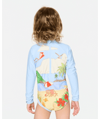 Rip Curl Road Trip Ls Surfsuit - Girl in SKY BLUE