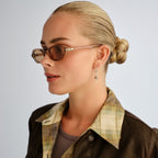 Le Specs FOUNDRY + WHISKEY in LIGHT BROWN MONO
