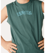 Rip Curl Surf Shack Muscle-Boy in MUTED GREEN