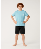 Rip Curl Staple Tee-Boy in WAVE POOL