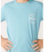 Rip Curl Staple Tee-Boy in WAVE POOL