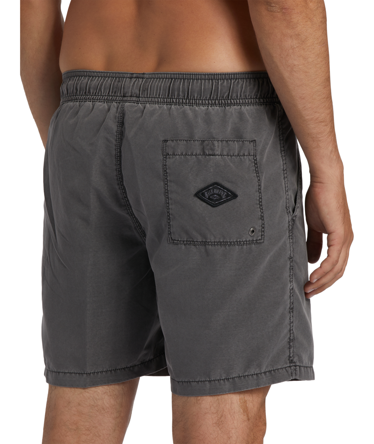 Billabong Mens All Day Overdye Layback 17" Boardshorts in Black