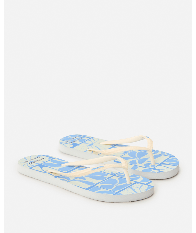 Rip Curl Mixed Bloom Open Toe in BLUE/WHITE