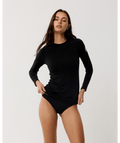 Rip Curl Classic Surf Upf Brushed L/S in BLACK